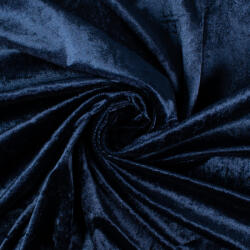 Takoy Elasztikus bársony anyag kék színű