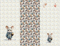 Takoy Panel babazsákra vízálló poliészterből 155x105 mesebeli egérke