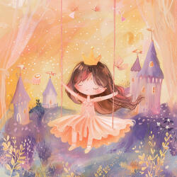 Takoy Panel vízálló poliészterből 49x49 lila hercegnő