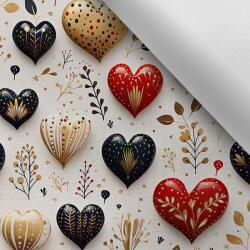 Takoy Vízálló poliészter TD/NS szívek világos alapon 20