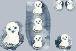 Takoy Panel babazsákra vízálló poliészter 150x105 kék fóka