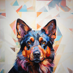 Takoy Panel vízálló poliészterből 50x50 német juhászkutya