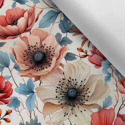 Takoy Vízálló poliészter TD/NS virágok kék levelekkel