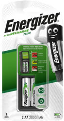 Energizer Akkumulátor Töltő MINI + 2db 2000mAh R2U AA