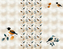 Takoy Panel babazsákra vízálló poliészter 155x120 karamell színű madárka