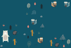 Takoy Panel babazsákra vízálló poliészter 150x105 petrol forest