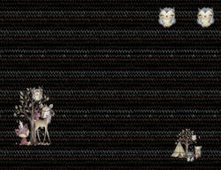 Takoy Panel babazsákra vízálló poliészter 155x120 forest/erdő fekete