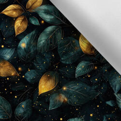 Takoy Vízálló poliészter TD/NS aranyszínű levelek zölddel