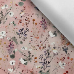 Takoy Vízálló poliészter TD/NS mintás mini rózsaszín virágokkal Lolita