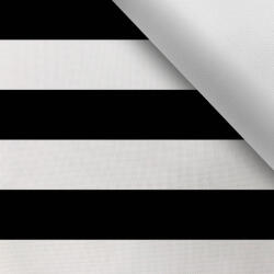 Takoy Vízálló poliészter TD/NS fekete-fehér csíkok