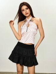 Shein Rózsaszín Szatén Felső Mintás (L)