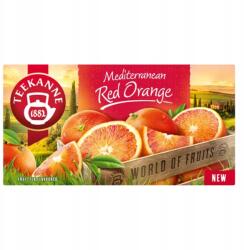 TEEKANNE Gyümölcstea Piros narancs 20 db (5901086078486)