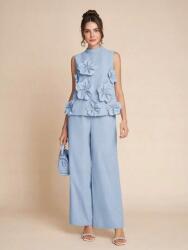 Shein Kék Nadrág Szett Blúz (s)