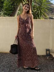 Dazy Káprázatos Barna Siffon Ruha Dazy (XL)