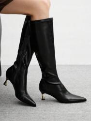 Shein Fekete Magassarkú Csizma (39) (599466)