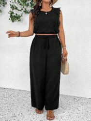 Shein Fekete Blúz Nadrág Szett (4XL)