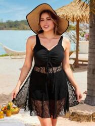 Shein Fekete Fürdőruha Tankini (1XL)