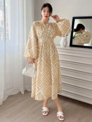 Dazy Kétszínű MIDI Ruha Mintás (XL)