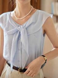 Shein Kék Nyakkendős Ing (xs)