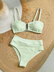 Shein Csíkos Bikini Szett (M)
