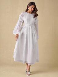 Shein Krémszínű Chiffon Ruha (L)