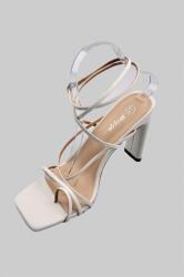 Nasty Gal Fehér Kötött Magassarkú Szandál (40) (470362)