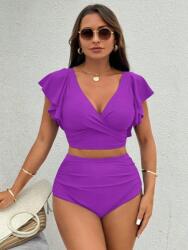 Shein Lila Kétrészes Fürdőruha (XL)