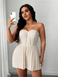 Shein Elegáns Fodros Nadrágszár Overál (3XL)