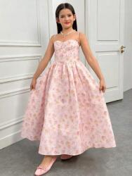 Shein Rózsaszín Virágos Maxi Ruha (10L)