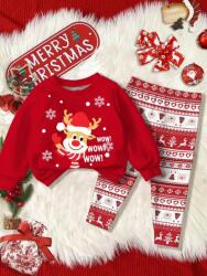 Shein Karácsonyi Leggings Szett Pulóver (9-12M)