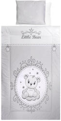 Lorelli 4 részes ágynemű garnitúra - Little Bear Grey - aprotalpak