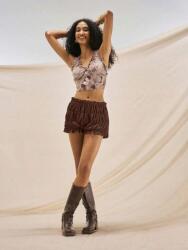 Shein Barna Fodros Rövidnadrág (s)