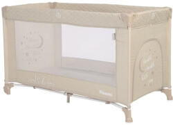 Lorelli Noemi 1 fix utazóágy - Fog Beige Star