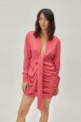 Nasty Gal Ruha Nasty Gal Rózsaszín Hosszú Ujjú Ruha (32) (474121)