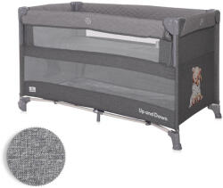 Lorelli Up and Down multifunkciós utazóágy - Cool Grey Bear - aprotalpak