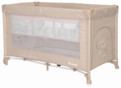 Lorelli Noemi 2 multifunkciós utazóágy - Fog Beige Star - aprotalpak