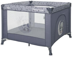 Lorelli Playground utazó járóka - Cool Grey Pandas - aprotalpak