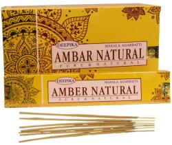  Betisoare Parfumate Premium Ambar Natural pentru Relaxare - Deepika - 15g