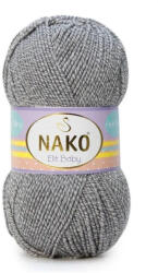  Nako Elit baby bolyhosodásmentes fonal 21353 - Szürke melír
