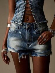 Missguided Farmernadrág Rövidnadrág Szaggatott (s)