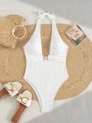 Shein Fehér Egyrészes Fürdőruha (XL)