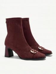 Shein Barna Velúr Bokacsizma (37, 5) (602363)