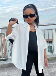 Shein Fehér Hosszú Gombos Ing (9L)