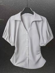 Shein Szürke Rövid Ujjú Ing (M)