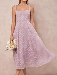 Shein MIDI Ruha Vállpántok Piszkos Rózsaszín (L)