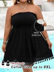 Shein Fekete Fodrós Ruha (7XL) - allegro - 3 445 Ft