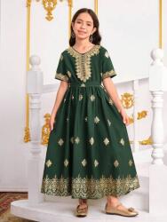 Shein Zöld Csíkos Ruha (10L)