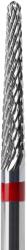 Everin Capăt Freză Tungsten Carbide Roșu 2, 3x14mm BTE-33R - Detaliu Fin, Curățare și Șlefuire Profesională | Everin (BTE-33R)