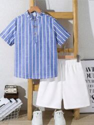 Shein Kétszínű Rövidnadrág Szett Póló (12L)