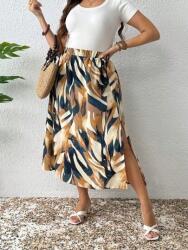 Shein Többszínű Mintás Szoknya (2XL)